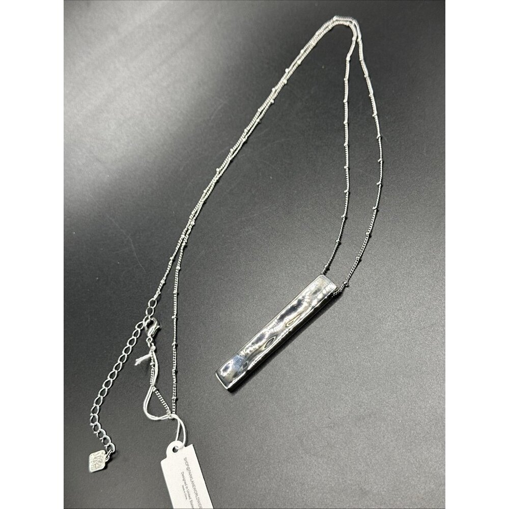 Park Lane Arrow Necklace - Silver w/ Silver Chain - NIB